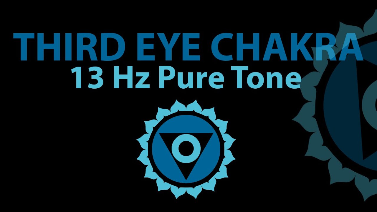 3rd Eye Chakra Balancing Meditation | 13 Hz Pure Tone Binaural Beats