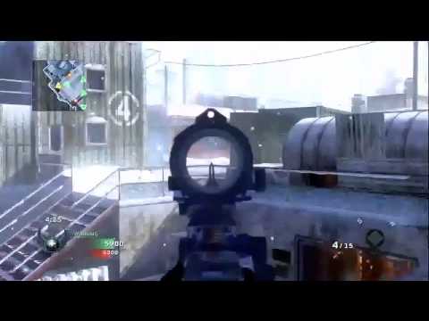 Black Ops Sniper ACOG STREAK AND COLLATERAL !