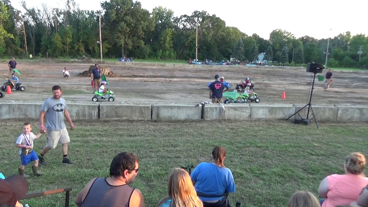 Michigan Bean Festival 2018 Powerwheels race 2 (Fairgrove, Michigan