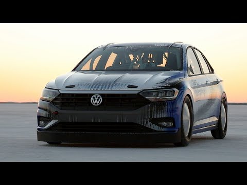 2019 Volkswagen Jetta 210 mph Record at Bonneville Slat Flats - Behind the scenes with Tom Habrzyk - 동영상