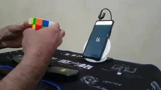 Sub 15 with Qiyi Timer connect on CSTimer on Android Phone