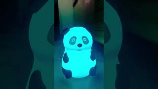 Colour changing Panda 🐼#colourful #panda 🐼