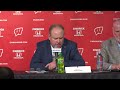 Postgame Media Conference vs UCLA || Wisconsin Basketball || Jan. 6, 2026