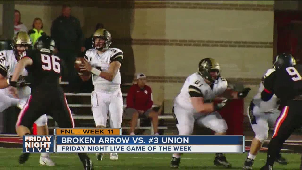 Broken Arrow vs Union Oklahoma High School Football YouTube