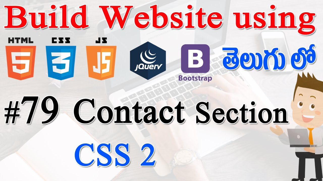#79 How to Build Website using Html, CSS, JS, jQuery, Bootstrap ...