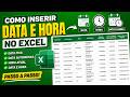 Como Inserir Data e Hora Automática no Excel