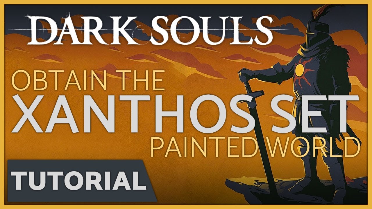 Dark Souls How to get the Xanthos Armor Set from the Boss Arena in