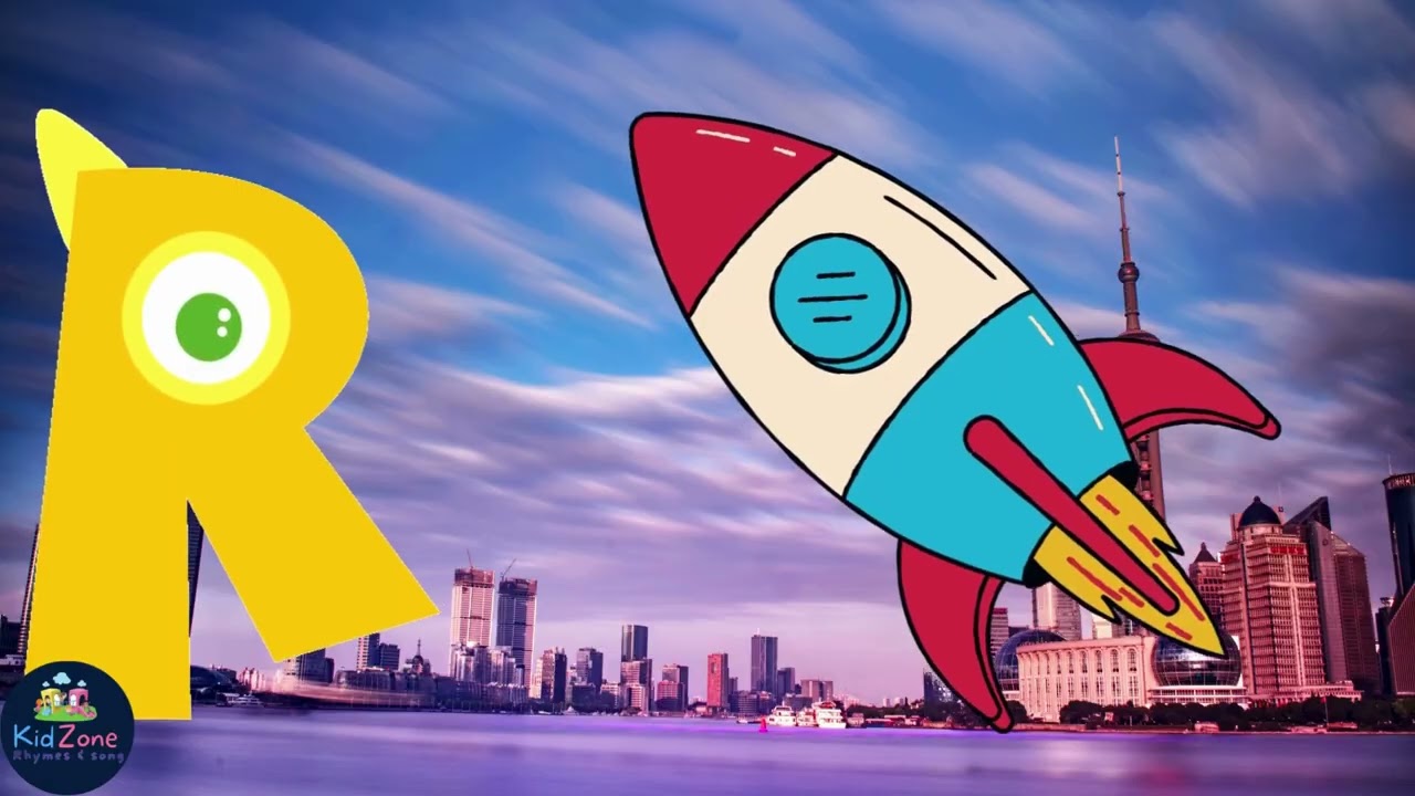 🌈 Colourful ABC Song  Learn Alphabet Fast for Toddlers