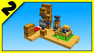 Transforming My Island | Minecraft Skyblock Episode 2 (Java & Bedrock Server IP)
