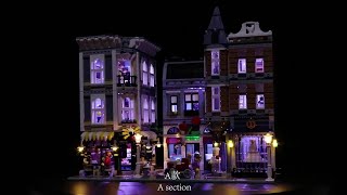 Brickbling Light Kit For Lego Embly Square 10255