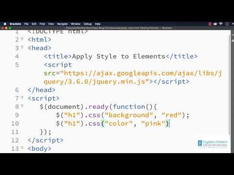 Different Techniques to Style Elements in jQuery