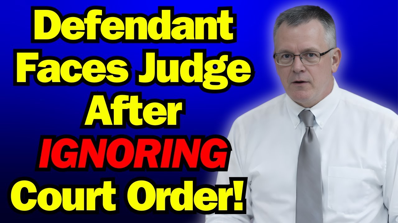 Defendant Tries to Pause Order While in Contempt!