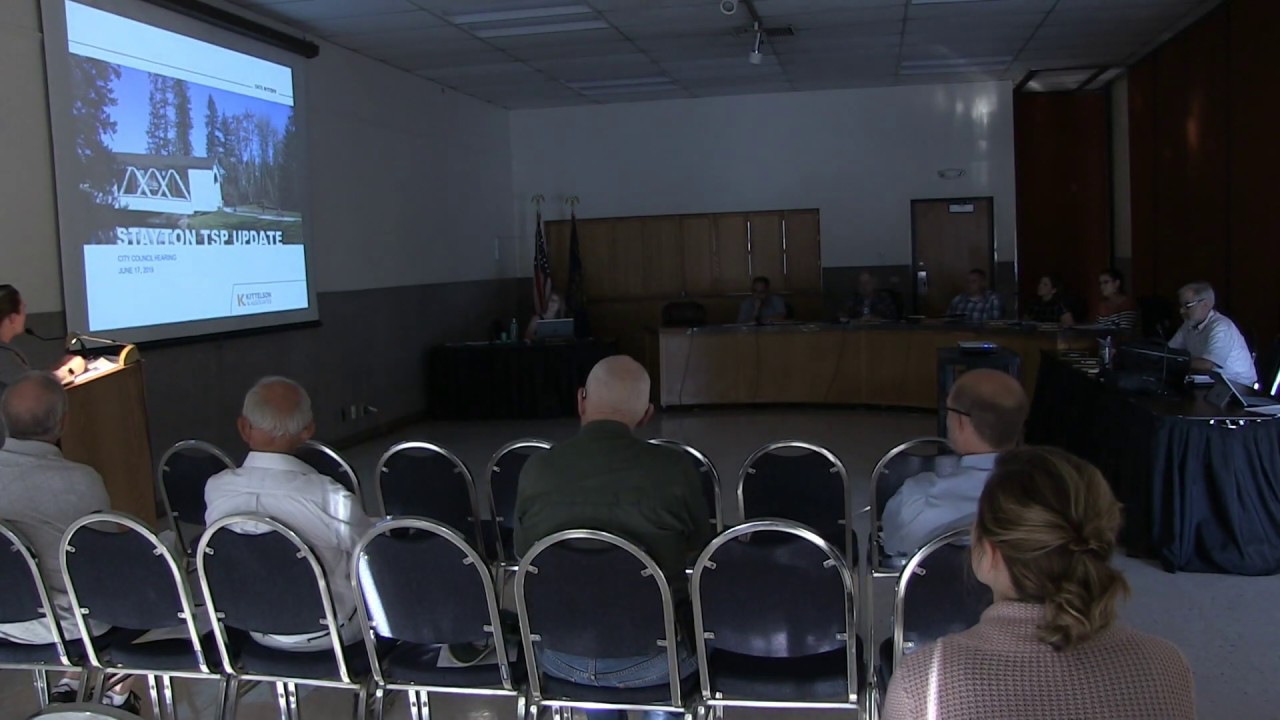 June 17, 2019 Stayton City Council YouTube