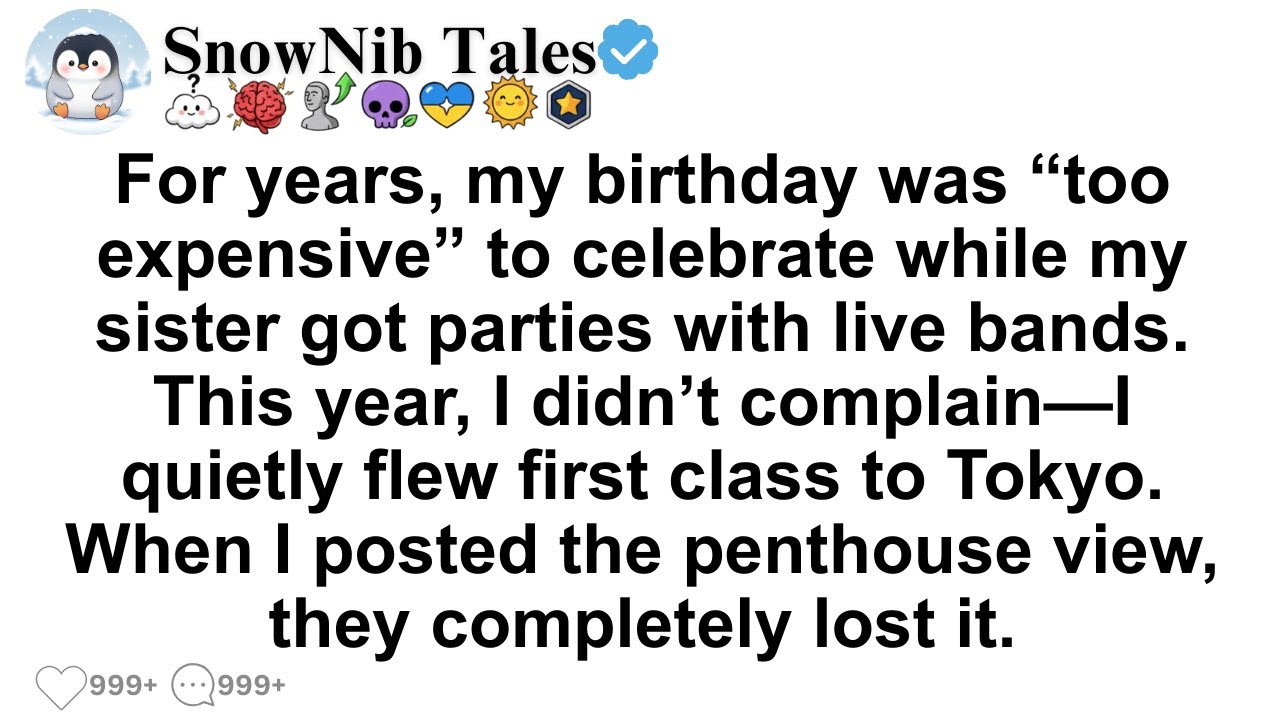 For years, my birthday was “too expensive” to celebrate while my sister got parties with live bands.