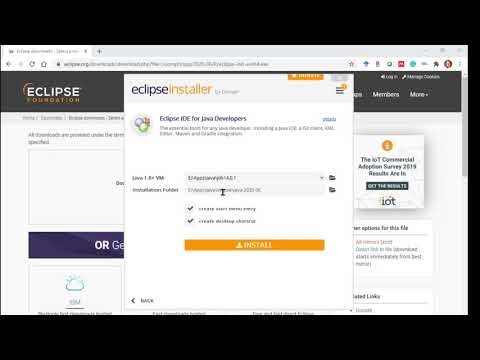 Installing Eclipse - YouTube