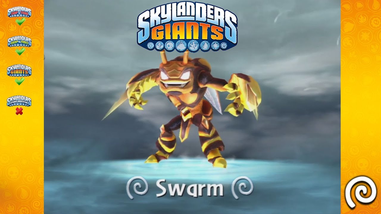 Skylander Character - PS3 - Swarm - YouTube