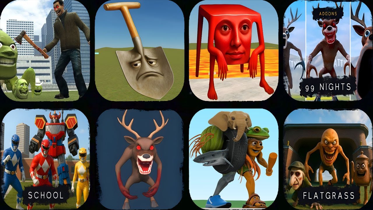 Nextbots In Playground Mod Which NEW STRANGE Brainrot Animal is Immortal? ROBLOX 99 NEIGHTS Sandbox