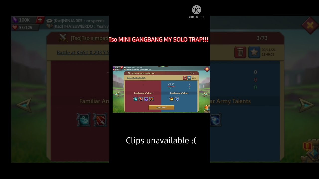 Mini Gangbang On My Solo Trap!-Lords Mobile