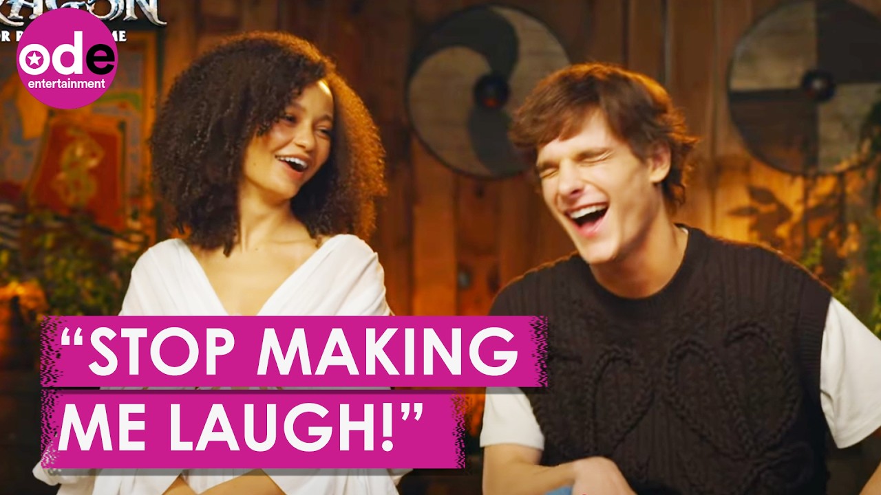 Mason Thames Gets The Giggles In Interview With Nico Parker