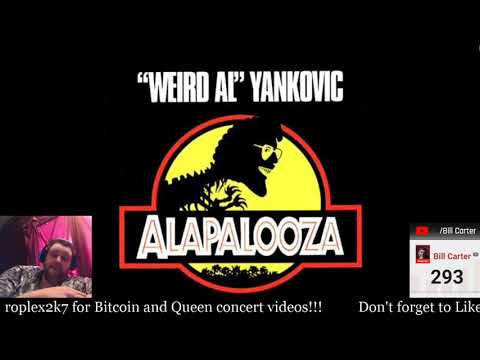 Reaction - Weird Al Yankovic - Frank's 2000 Inch TV - (Alapalooza - 1993)