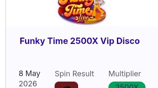 Funky Time 2500X Vip Disco #foryou #aviator