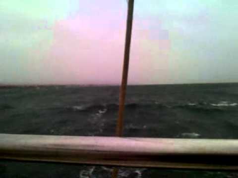 Travesia a Roda con temporal de levante