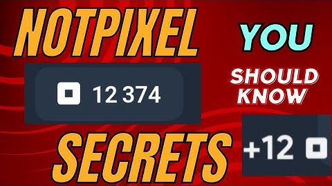 NOTPIXEL Tutorial | notpixel trick | how to earn unlimited notpixel px tokens
