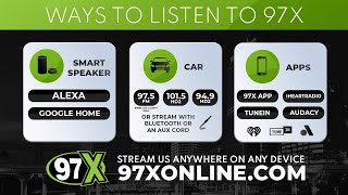 Listen to 97X on 97.5 FM in Pinellas County. by 97X Videos 398 views 2 years ago 1 minute, 7 seconds