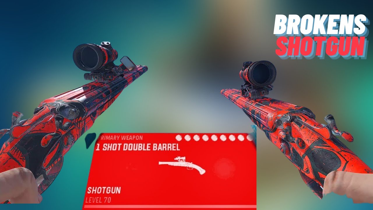 'AKIMBO DOUBLE BARREL SHOTGUN' WARZONE HIGHLIGHTS|