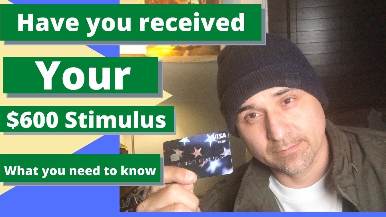 Did you receive your $600 Stimulus Payment Check -EIP CARD