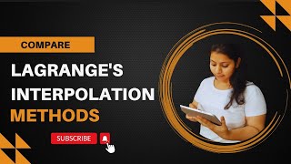 Lagrange's  Interpolation Method || Computer oriented numerical methods