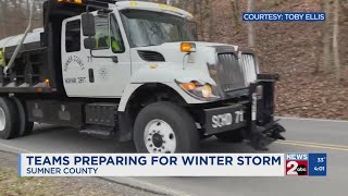 Famous Teams preparing for winter storm in Sumner County Net Worth
