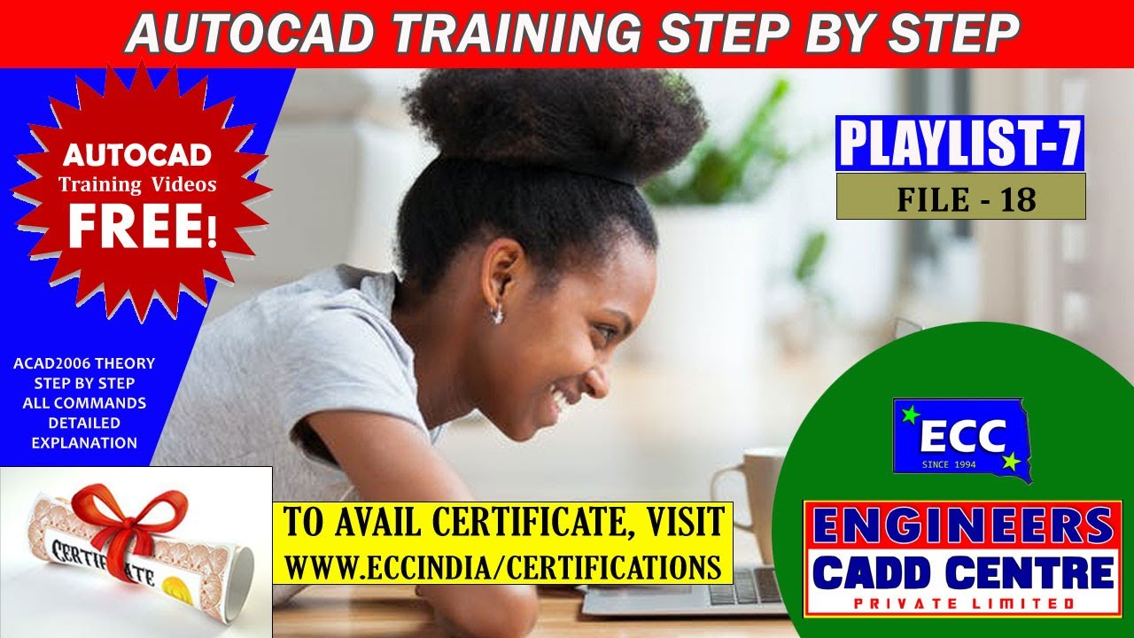 AUTOCAD TRAINING 7.18 - YouTube