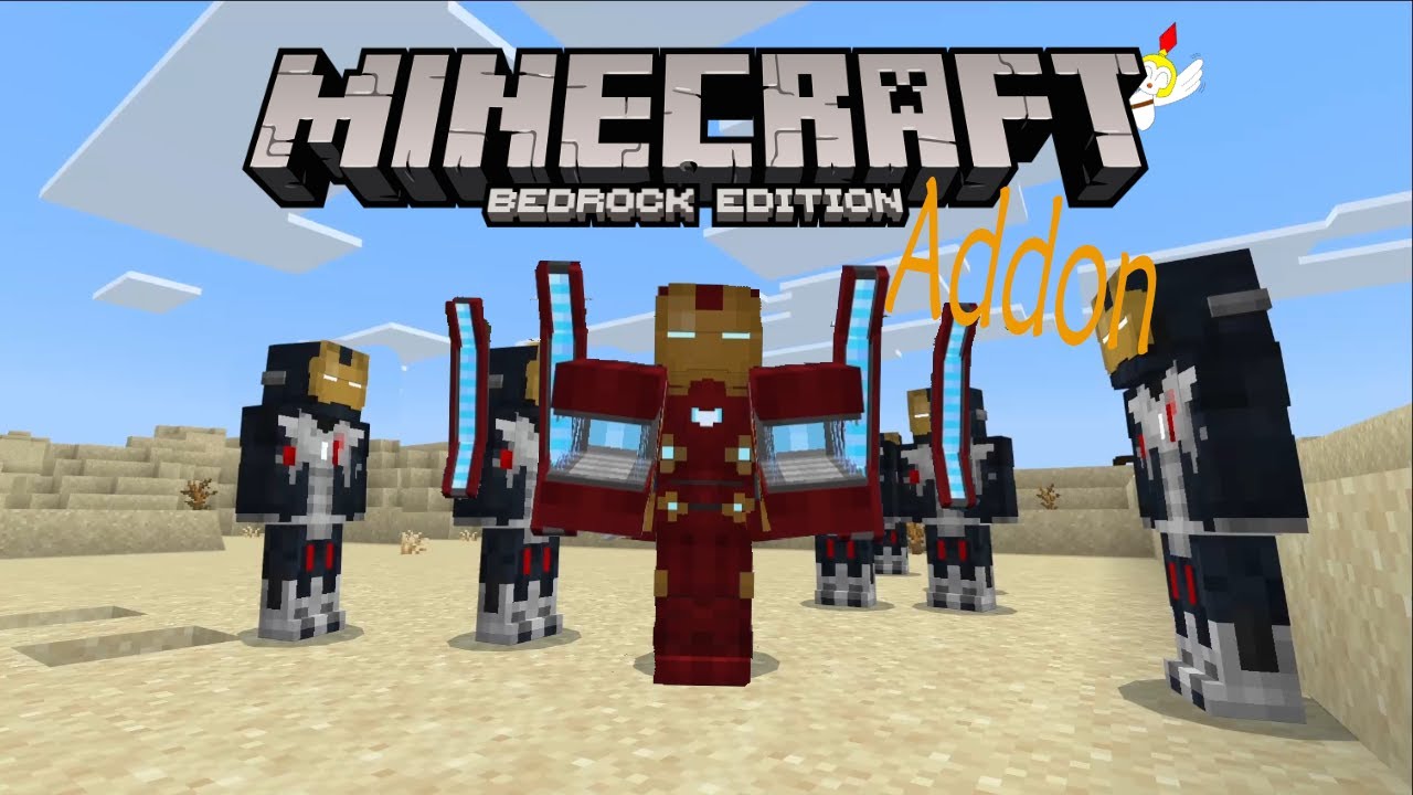 Iron Man in Bedrock! New FREE Addon! Minecraft Spotlight