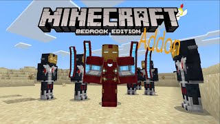 Iron Man in Bedrock! New FREE Addon! Minecraft Spotlight screenshot 2