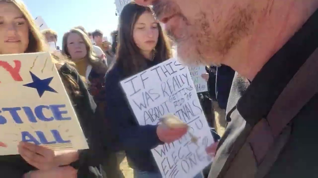 High School Students Protest Against ICE in Los Alamos | Are We Standing for Righteousness?