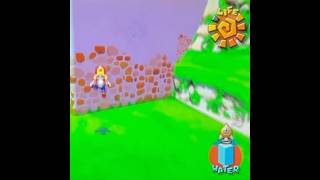 This is how the Rocket Nozzle is supposed to work in Super Mario Sunshine normally