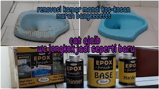 Download lagu cat keramik ajaib || hemat pake banget || wc jongkok jadi seperti baru