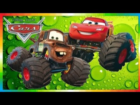 Lightning McQueen Monster Truck Racing Game | Kids Car Cartoon Gameplay ...