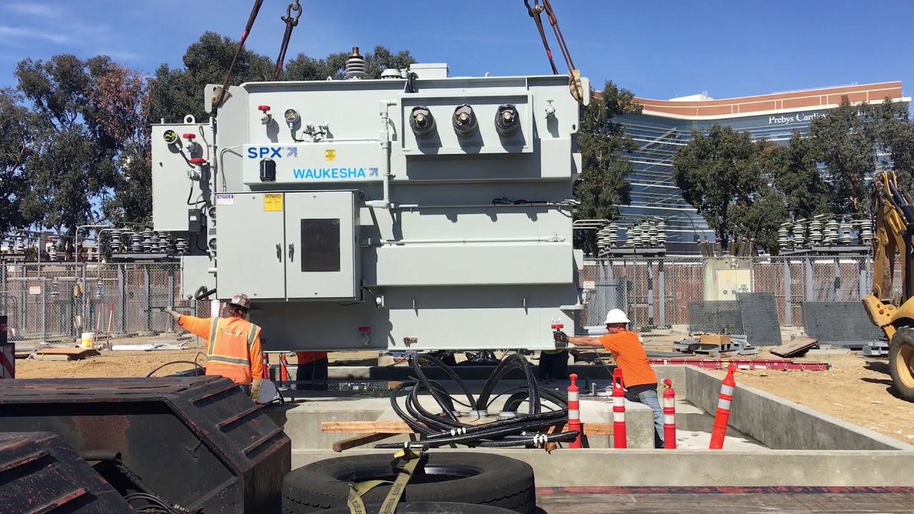 SPX Waukesha Transformer Offload YouTube