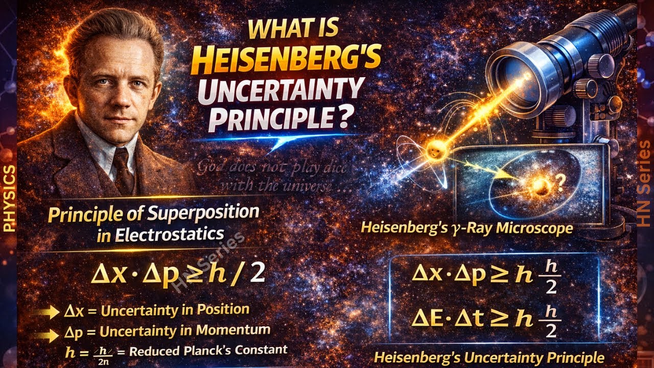 Что такое принцип неопределенности Гейзенберга? / Формула и применение