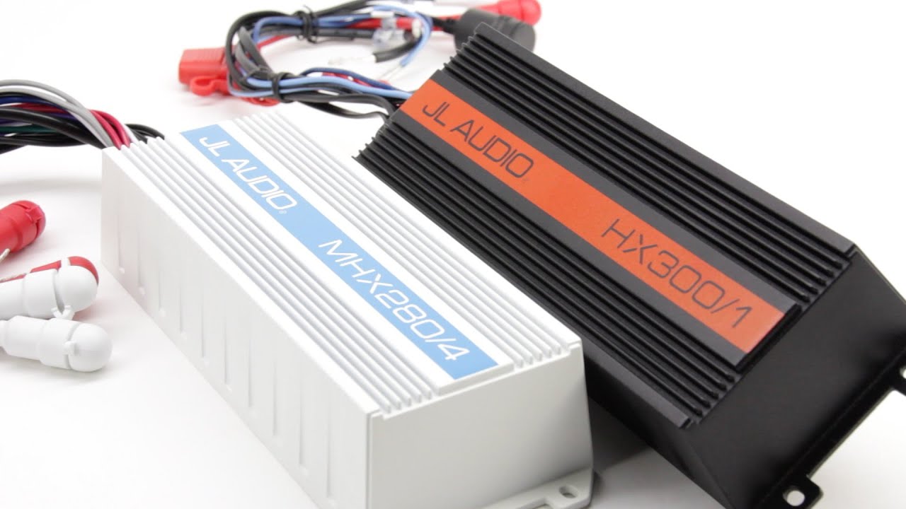 JL Audio HX300/1 & MHX300/1 Car and Marine Amplifiers Product