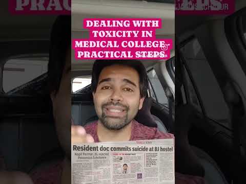Dealing with harassment at medical college