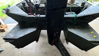 Backwater Float pods installed part 2 #floatpods #jonboat #duckboat #boat #pods