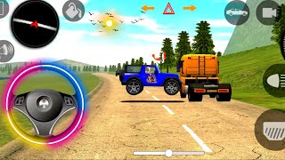 Dollar (song) car Simulator 3d Mahindra blue 💙 Thar 😈 Driving-Indian Car Simulator 2026 screenshot 4