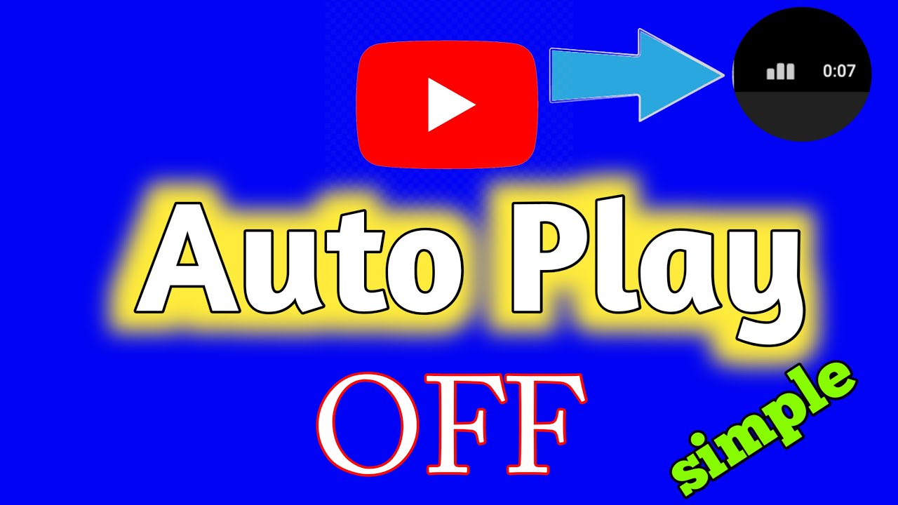 How to Turn off Auto Play on YouTube✅