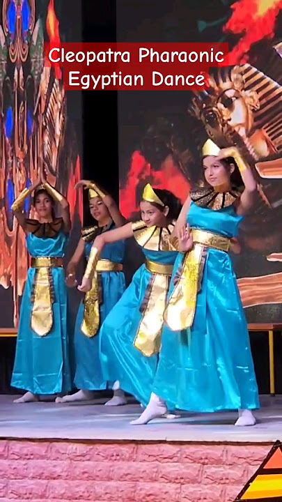 EGYPTIAN #cleopatra #pharaonic #egypt #egyptian #dance #girldance #égypte #india #school #culture