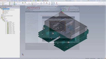 SolidCAM University: 2.5D -  Large Machine Assembly Part