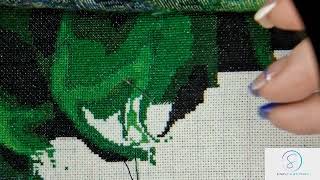 Flosstube #30/2026 #stitchwithme #chat Envy by Marta Dahlig #haed