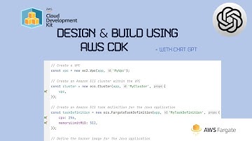 Build a cloud solution on AWS ECS with Fargate using AWS CDK (infrasturcure as code) with GTP